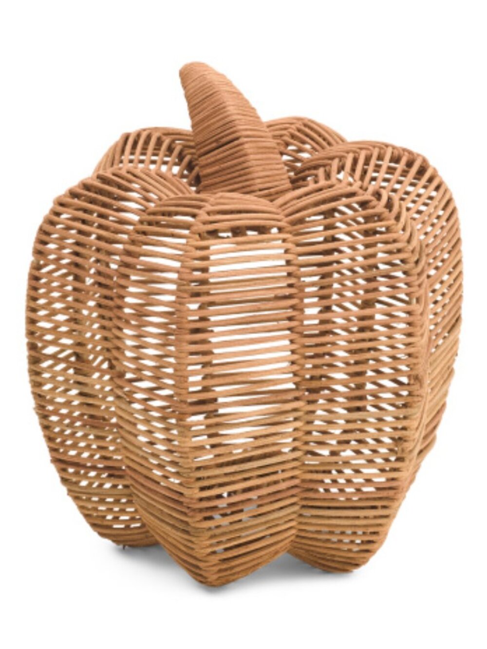 NWT MADE IN VIETNAM Rattan Pumpkin